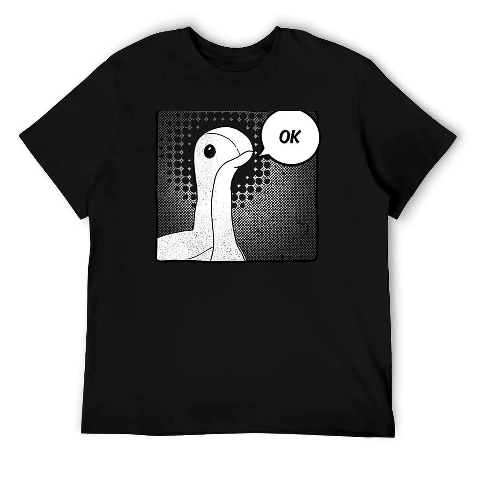 

Nessie OK T-Shirt t shirts for man cotton soft cotton t shirts high quality T-Shirt