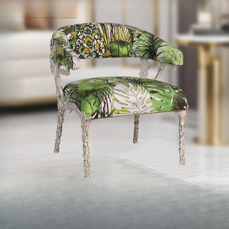 

Creative Arts Chair Villa Mansion Living Room Backrest Leisure Chair