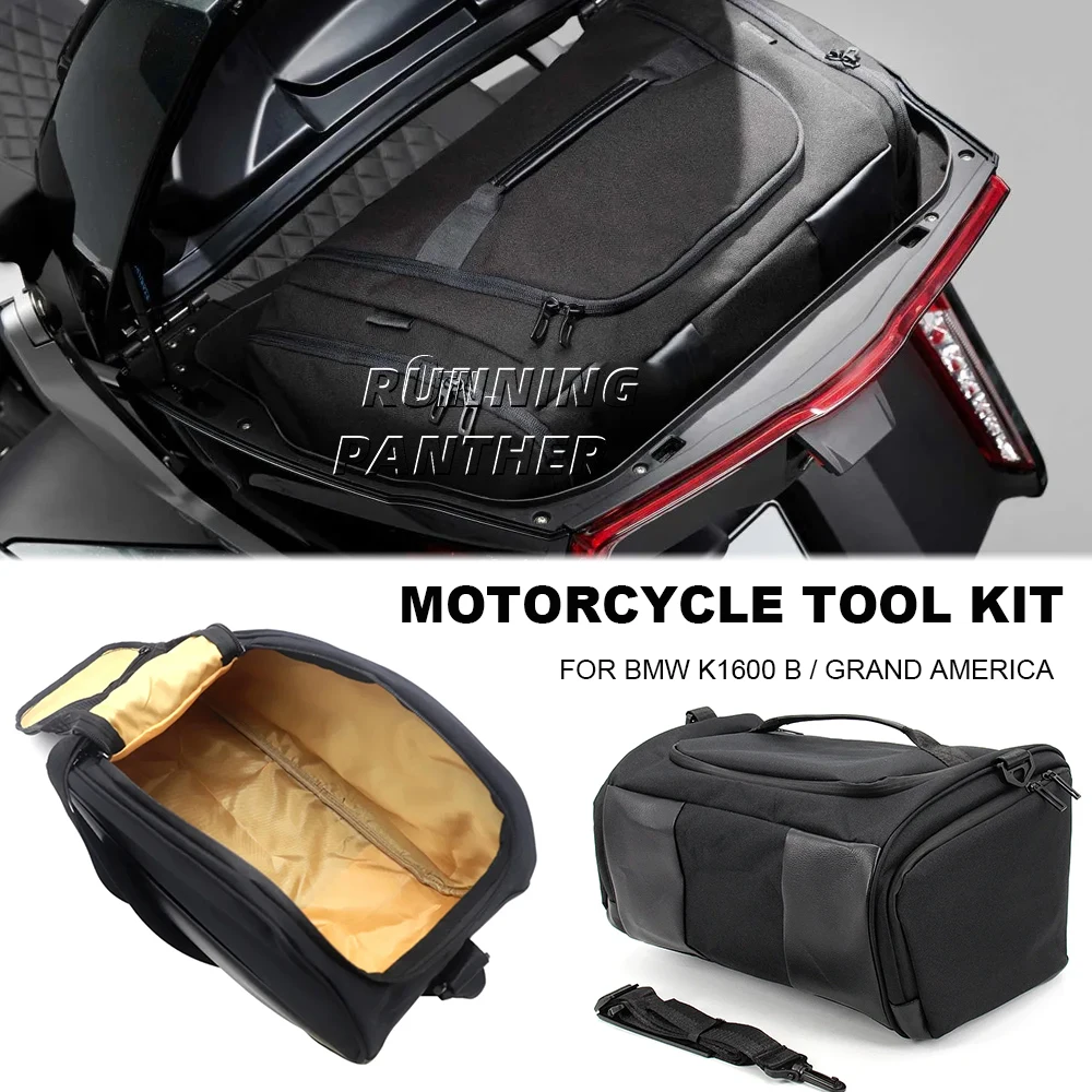 

For BMW K1600B K1600GA K1600 Grand America Tool Bag Motorcycle Accessories Storage bag Side Luggage Bags Saddle Lining Bags