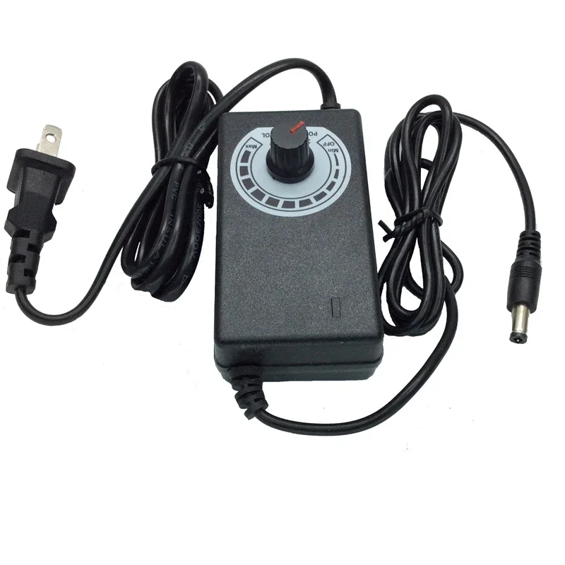 

3-12V2a Adjustable Power Supply 9-24v1a Speed and Voltage Regulating Power Supply Adapter, Regulated Switching Power Supply