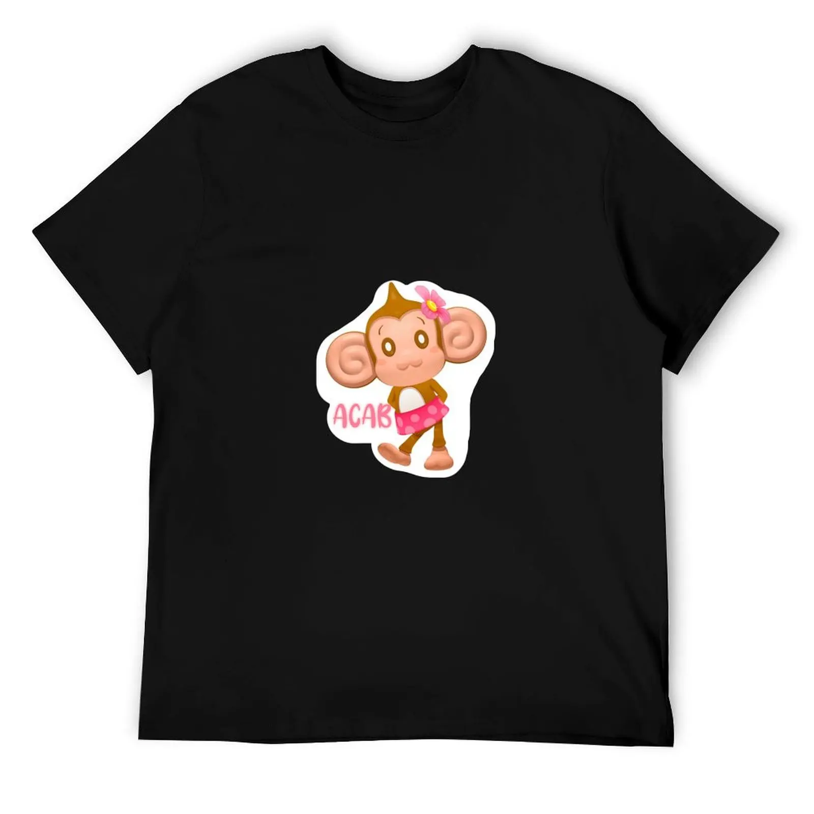 

ACAB Meemee Monkey T-Shirt man t shirt designer t shirts for man pack cotton t shirts for man cotton funny T-Shirt