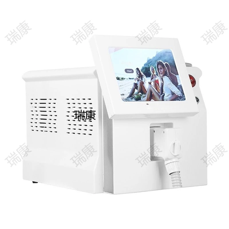 3000W Portable Ice Platinum 808nm Diode Laser Hair Removal Machine 755 808 1064nm Painless permanent Hair Epilation 04