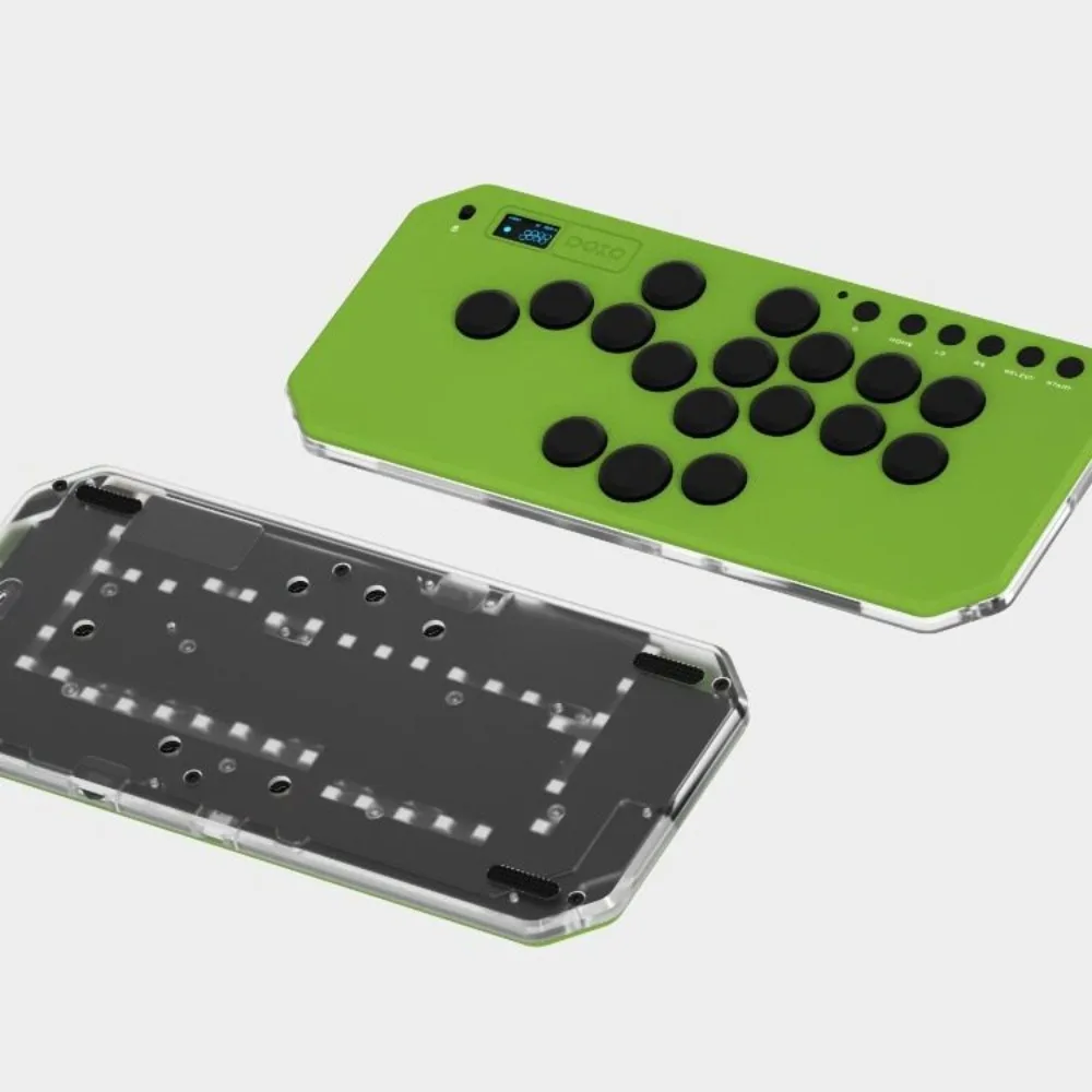 DOIO KBGM-H06+ Mechanisch toetsenbord Bedraad HITBOX Draagbaar voor Street Fighter Gamer-toetsenbord Ergonomie Gaming Accessoires Geschenken - afbeelding 2