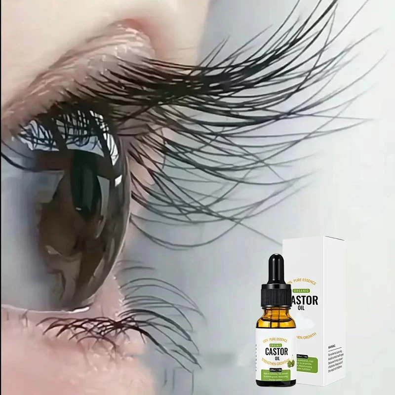 Olio essenziale per la crescita delle ciglia Durata dei capelli Siero per la crescita rapida Ciglia Ciglia più lunghe Sopracciglia più spesse