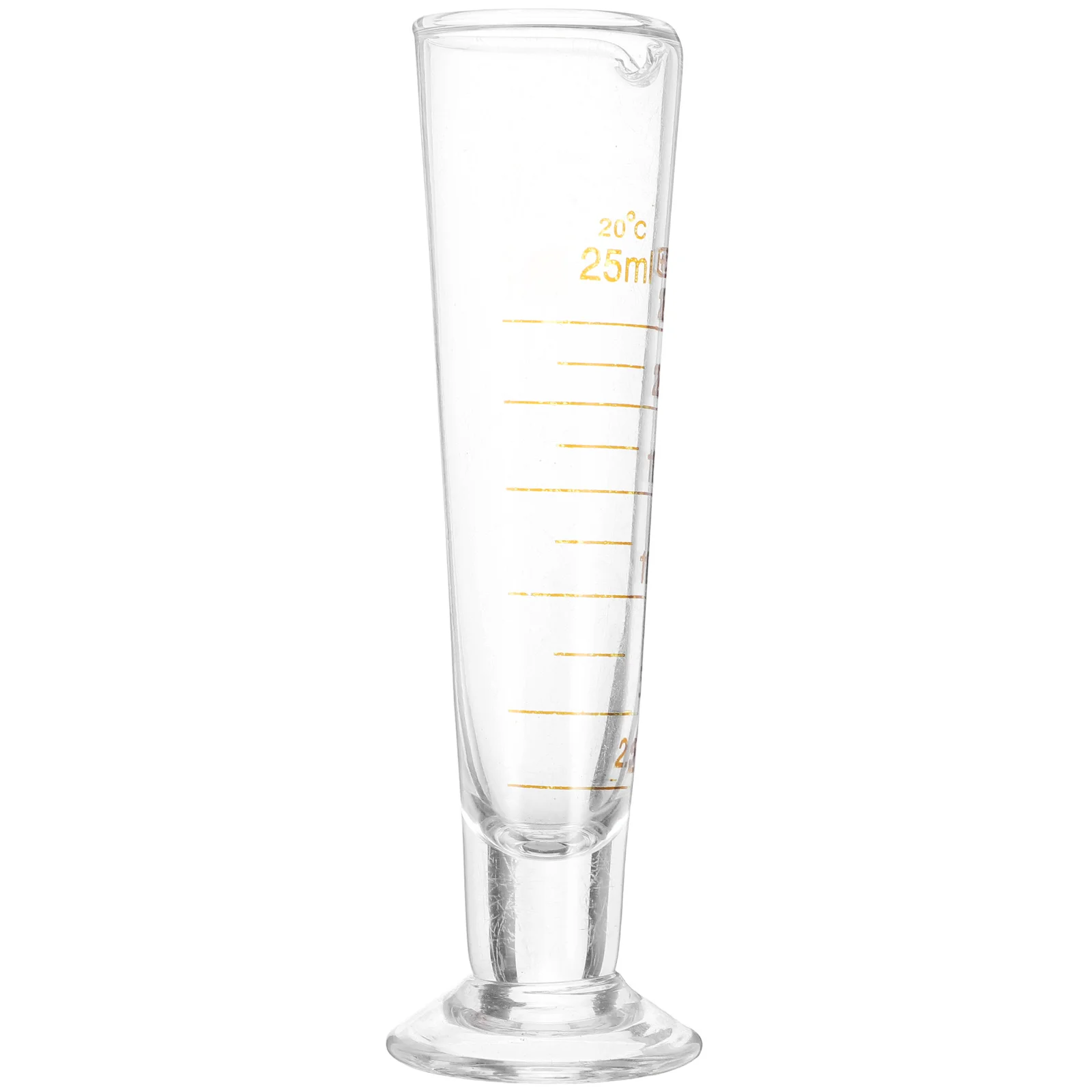 مختبر قياس كوب أكواب زجاجية مجموعة قياس دقيق السلس صب أدوات التعليم البحوث كوب قياس الزجاج #4