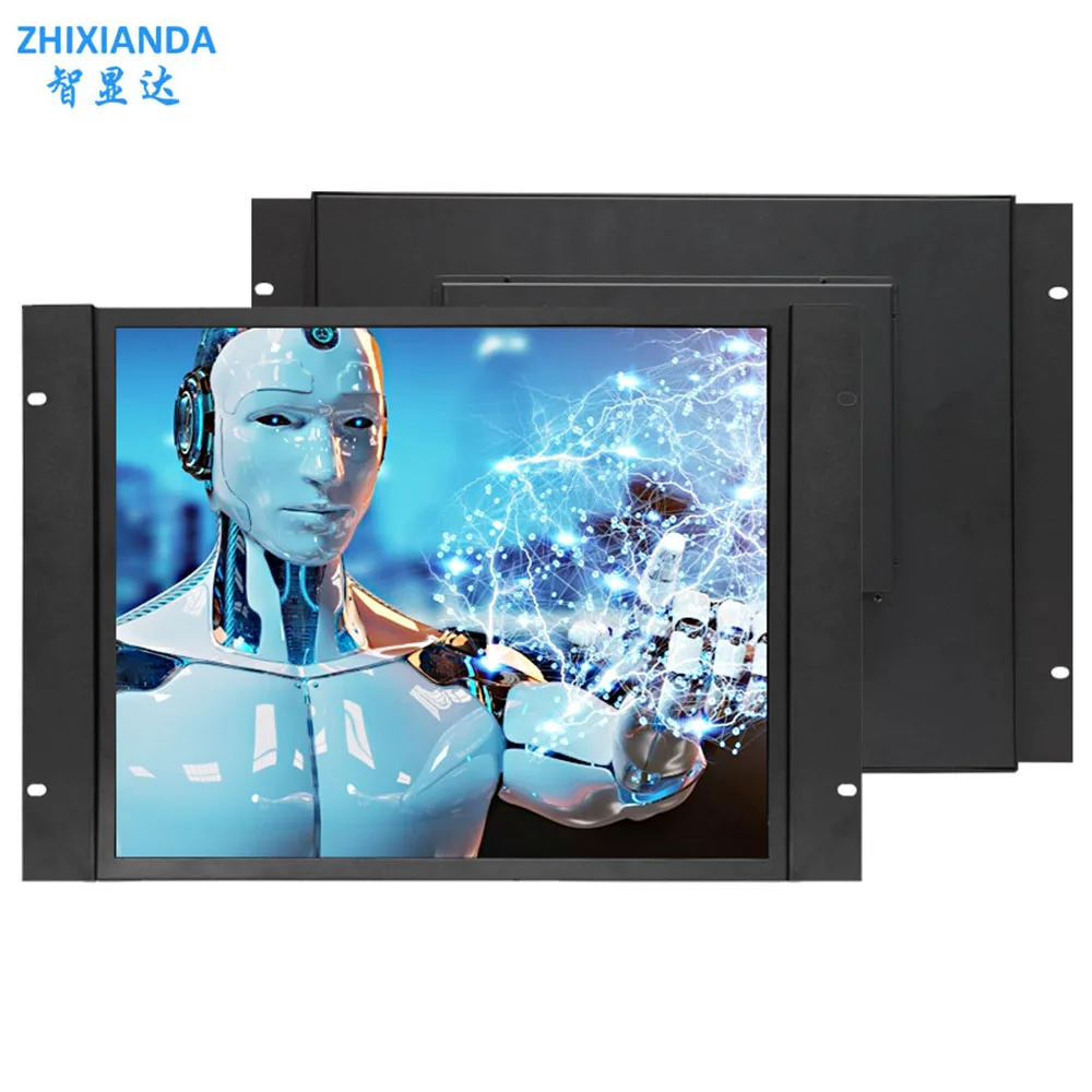 

19 Inch VESA Wall Mount Capacitive Industrial Touch Screen Open Frame Monitor PC Computer HD VGA BNC AV USB Touchscreen Display