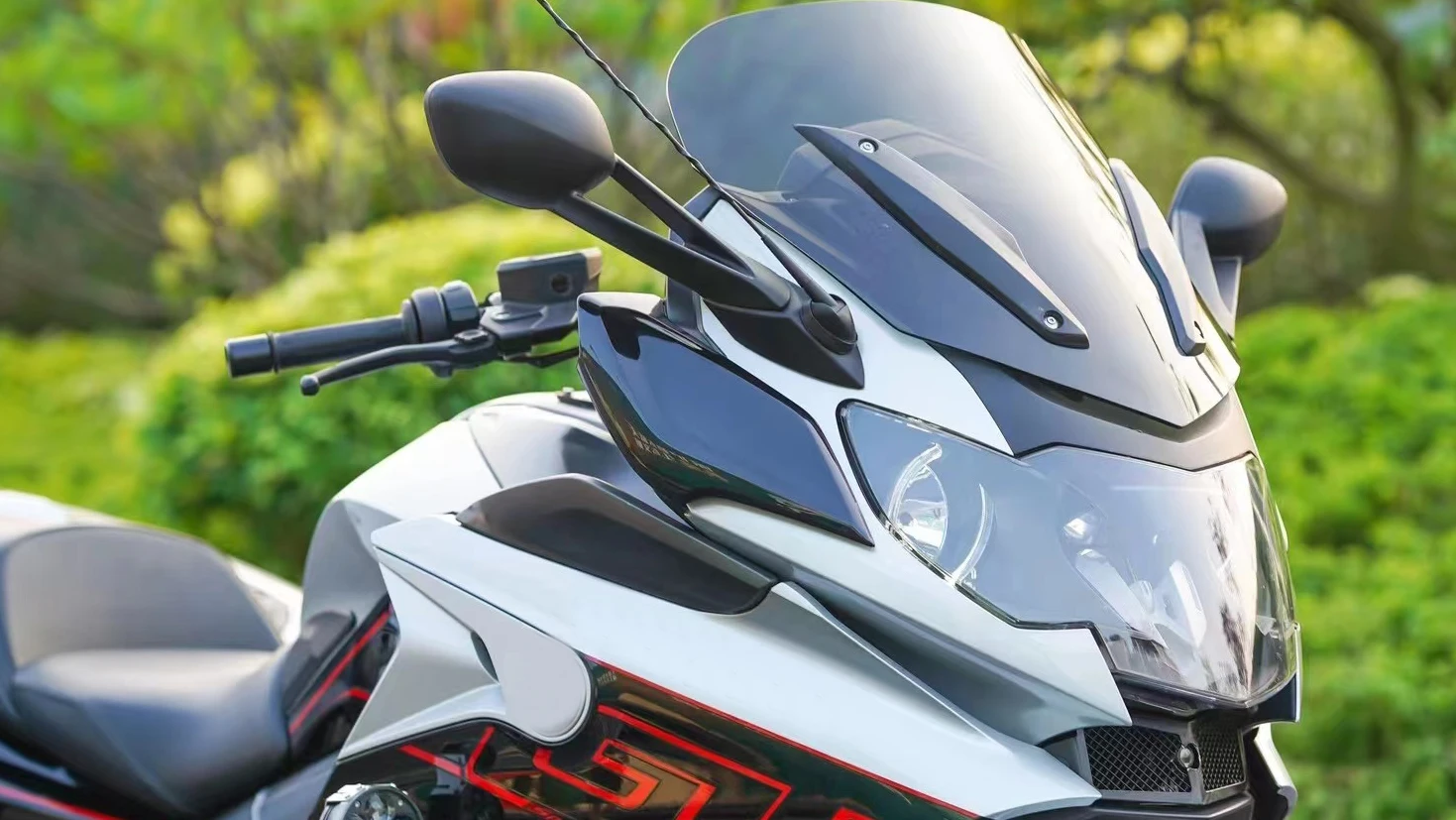 Für BMW K1600GT K600GTL K1600B K1600BGA Panical Hood Verkleidung Flügel Vorderer Aerodynamischer Winglet 2011-2026 Motorradzubehör – Detail 8