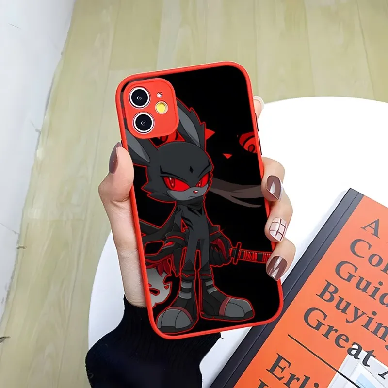 Bloody Bunny Phone Case For IPhone 13Pro 12 11 14 Pro Max Mini 8 7 Plus SE2020 XS Max X XR 2023 Hot Matte Cover