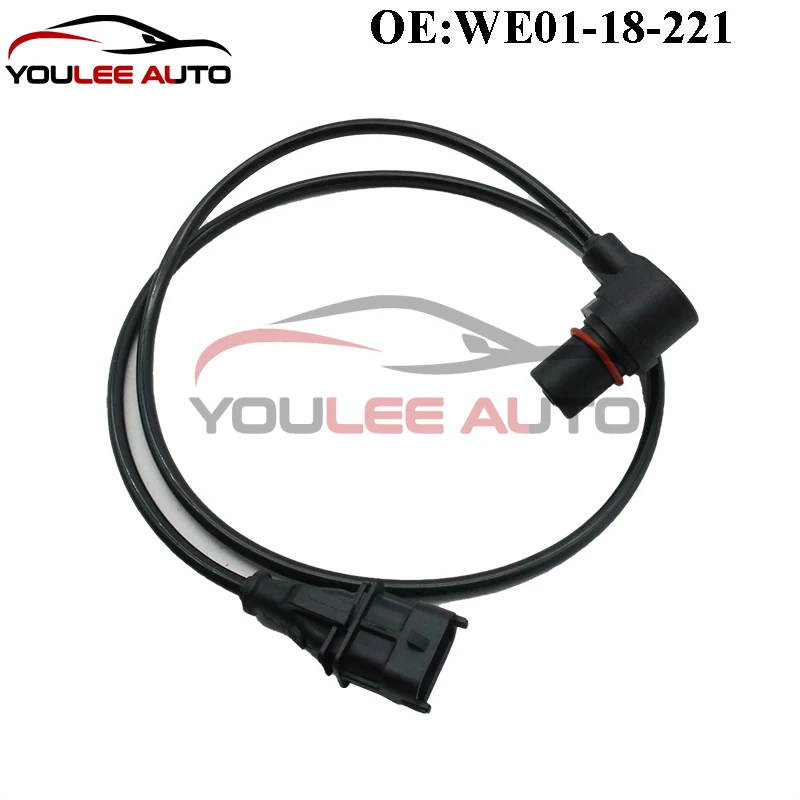 New WE01-18-221 WE0118221 WE0118221A 0281002729 Crankshaft Position Sensor For Mazda BT50 2.5 Diesel 2006 - 2014 Auto Parts