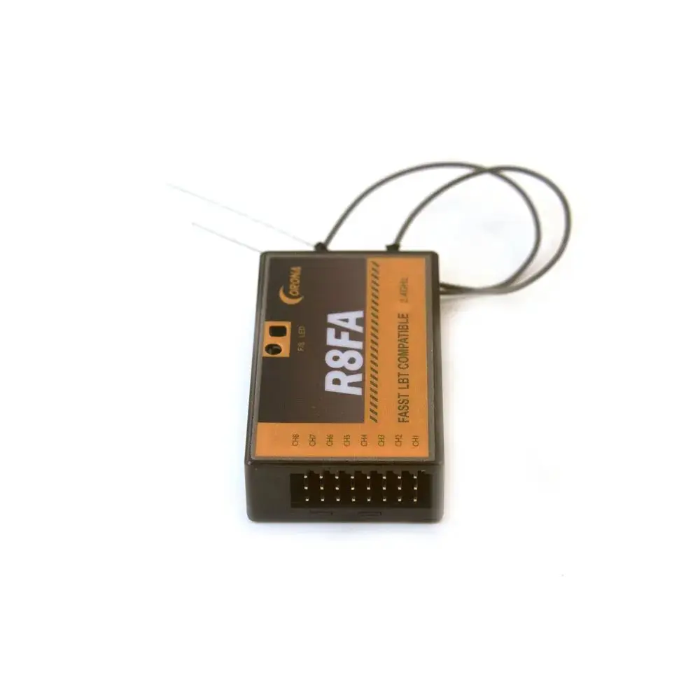 Corona R8FA Compatible FUTABA Receiver Receptor 2.4Ghz 8CH FASST 6EX T8FG 10CG 14SG 3PM 4PKS For RC Model Parts