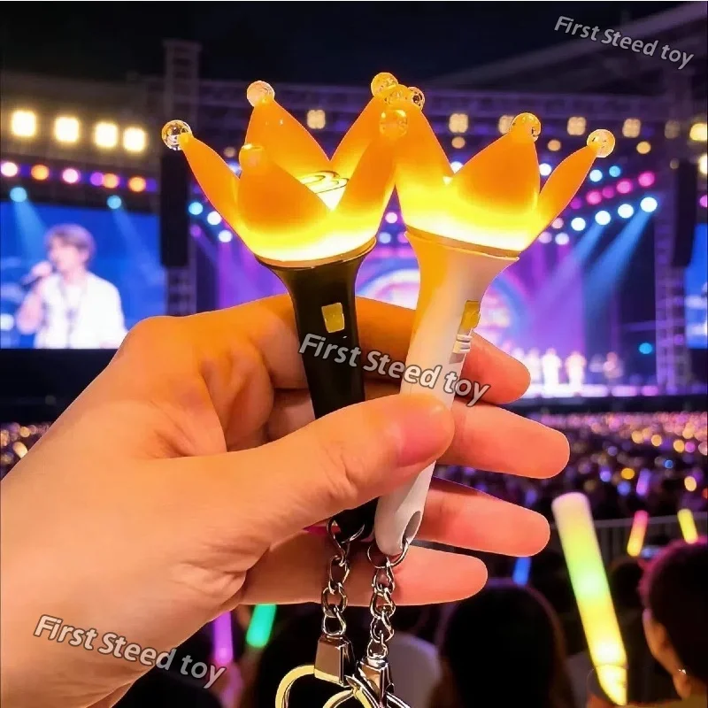 

April 12th Music Festival Kpop Lightstick Keychain Mini Support StickLED Concert Light Stick For Music Festival Live Events