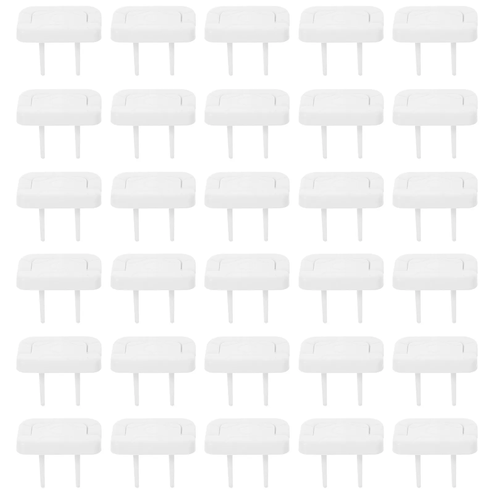 

30Pcs Electrical Outlet Safety Covers Anti Shock Socket Protectors Baby Proof Wall Plug Covers Childproof Home