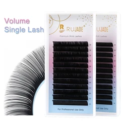 RUJADE Russian Volume Individual Lash Extensions Silk Volume & Classic Lash Soft Matte Professional Eyelash Extensions Supplies