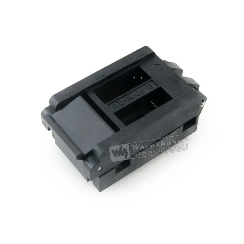 

Makerseek FPQ-64-0.8-13 SKU 7546 Waveshare FPQ 64 0.8 13, Test Burn in Socket,