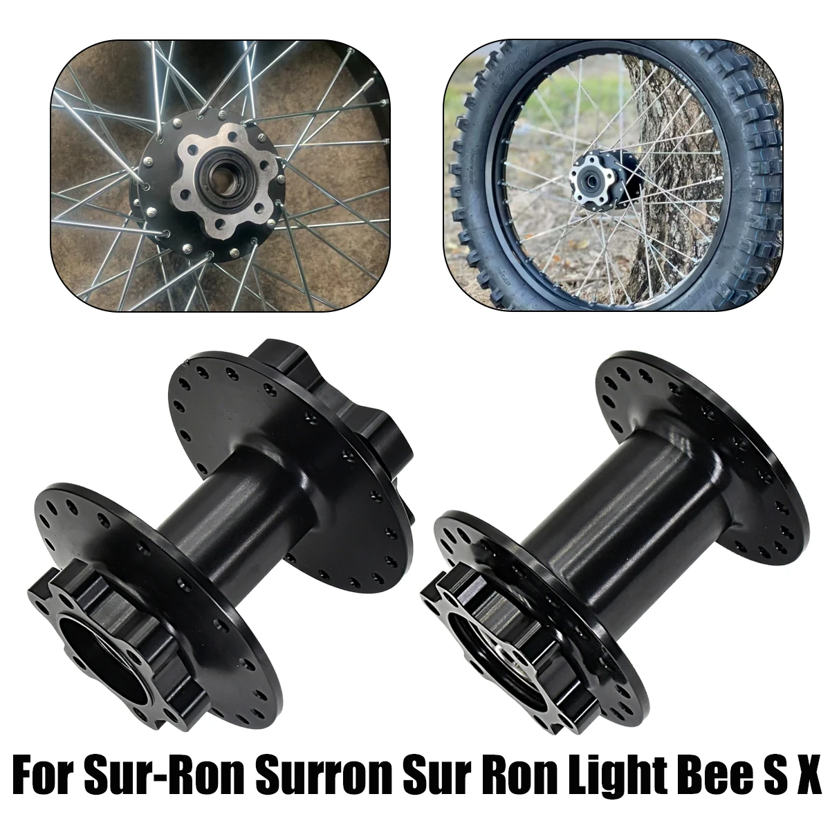 

Electric Motorcycle Forged Front and Rear Wheel Hub For Sur-Ron Surron Sur Ron Light Bee S X Enduro Dirt Pit Bike Motocross