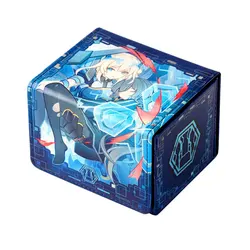 100+ PU Anime Cards Storage Box Deck Board Game TCG Cards Box Protector Bag for MGT/Pkm/Yu-gi-oh/Trading Card Collecting Game