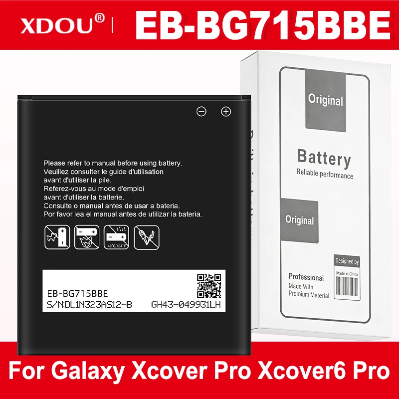 2026 years Brand New EB-BG715BBE EB-BG736BBE High Quality Replacement Battery 4050mAh For Samsung Galaxy Xcover Pro Xcover6 Pro