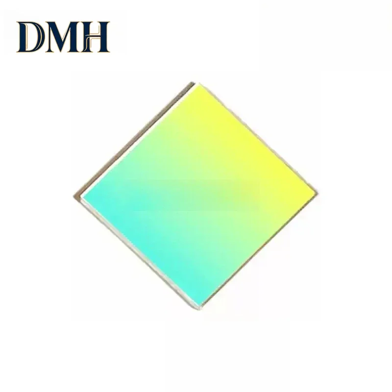DMH-Thickness 1mm Square Transparent Blue-Green Anti-Red Dichroic Mirror Rgb Light Combiner Multilayer Stage Laser Lamp Reflecto