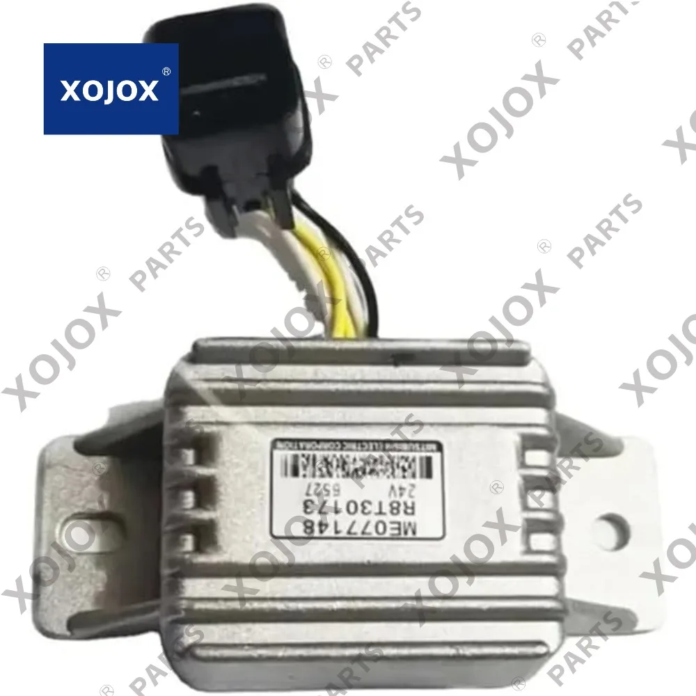 

XOJOX Excavator Parts E320B E320C Excavator Safety Relay Alternator ME077148 R8T30173 24V Black Plug for Caterpillar
