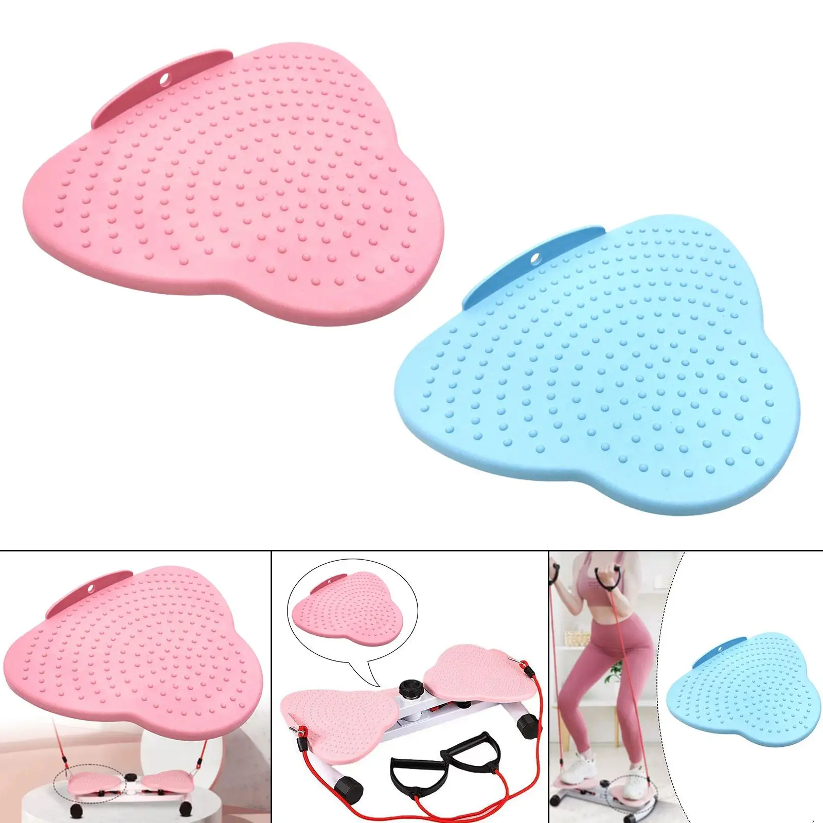 Waist Twisting Disc ABS Plastic Replace Twist Board Noiseless Massaging Fitness Equipment for Indoor Home Gym Waist Workout