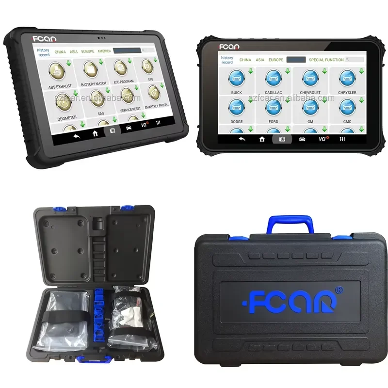 Auto Scan Tool For 12v Vehicles Key Programmer, FCAR F6 PLUS Diagnostic Tool,DPF,Odometer,SRS IP67 Auto Diagnostic Scanner