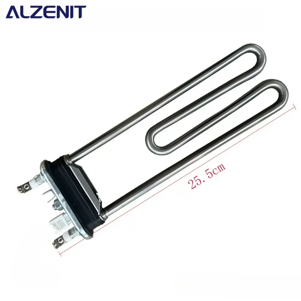 

New Heating tube For Siemens Drum Washing Machine IQ100/300/500/700 25.5CM 230V 1800W Sensor 4.5K Heater Wire Washer Repair Part