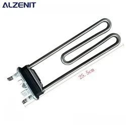 New Heating tube For Siemens Drum Washing Machine IQ100/300/500/700 25.5CM 230V 1800W Sensor 4.5K Heater Wire Washer Repair Part