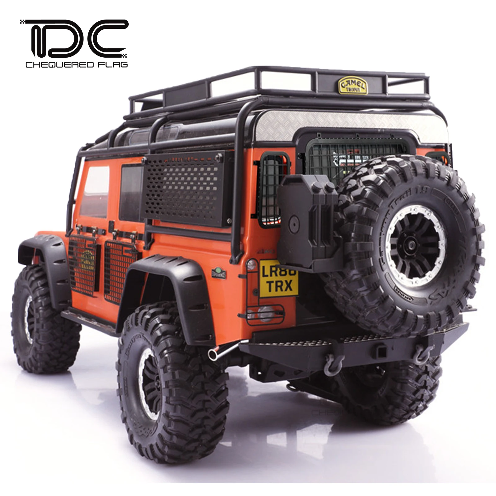 Window Mesh  for   Defender 82056-4 Metal Protective Net for D90 D110 1/10 RC Crawler Car