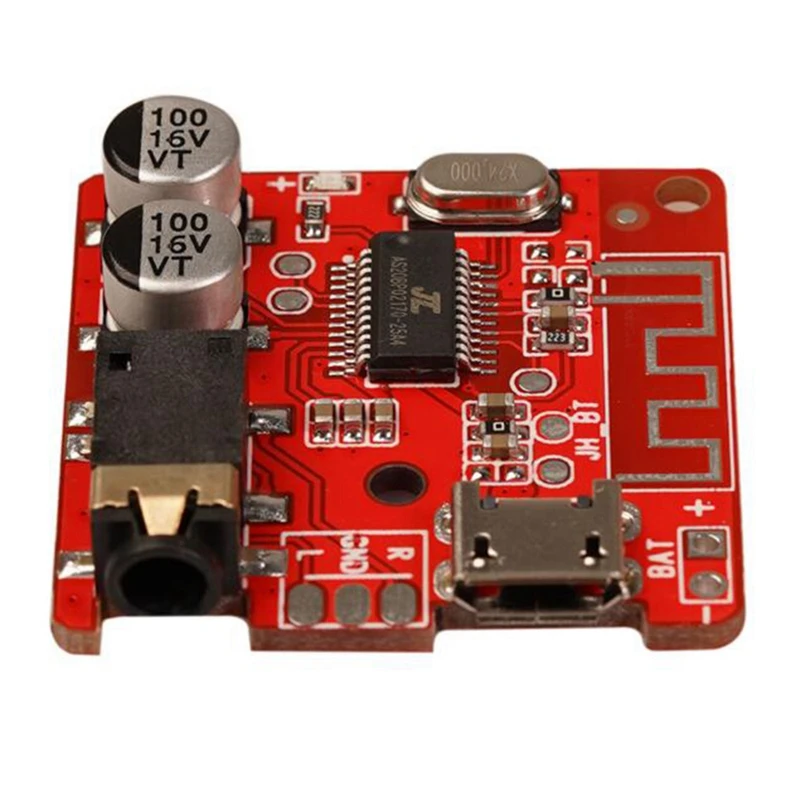 Bluetooth Audio Receiver Board Bluetooth 4.0 4.1 4.2 5.0 MP3 Lossless Decoder Board Wireless Stereo Music Module 3.7-5V