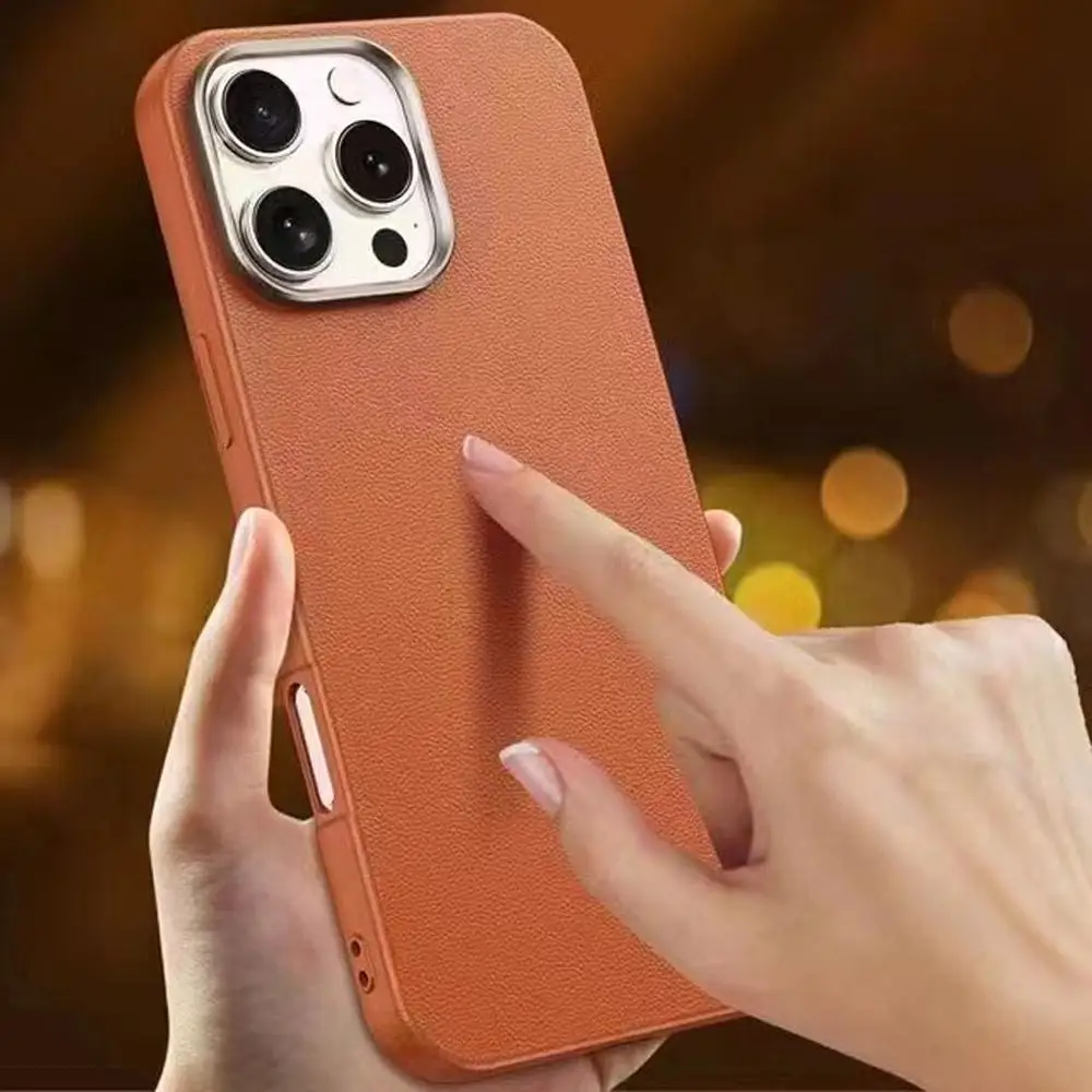 Retro Cowboy Riding Horse Pattran Lychee Soft Phone Case For iPhone 17 Pro Max 11 12 13 14 15 16 Pro 17Air 15 Plus X Xs XR Cover view 3