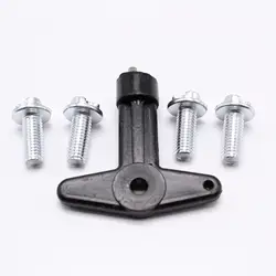 Alloy Wheel Centre Cap Screws Bolts with Key Car Accessories Repair Parts Professional for Renault Megane MK1 MK2 MK2 MK3