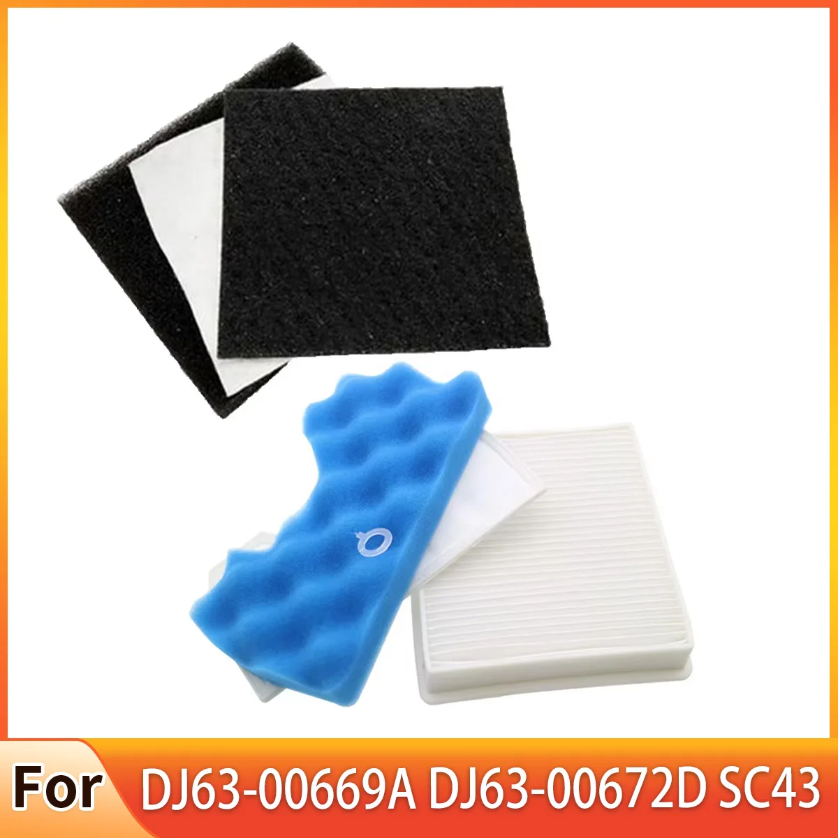 فراغ نظافة أجزاء الغبار المحرك مرشحات Hepa لسامسونج تصفية نظافة DJ63-00669A DJ63-00672D SC43 SC44 SC45 SC46 SC47 سلسلة