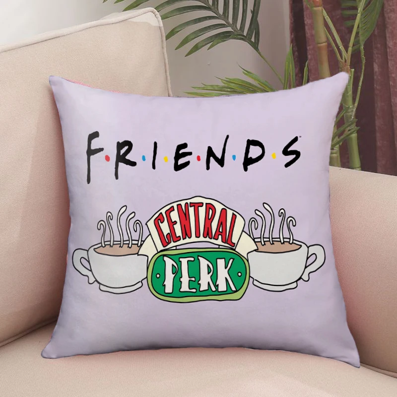 

Friends 45x45 Sofa Pillows Decor Ornamental Pillows for Living Room Cute Pillow Cases Pillowcase Home Decor Items Cushion Covers