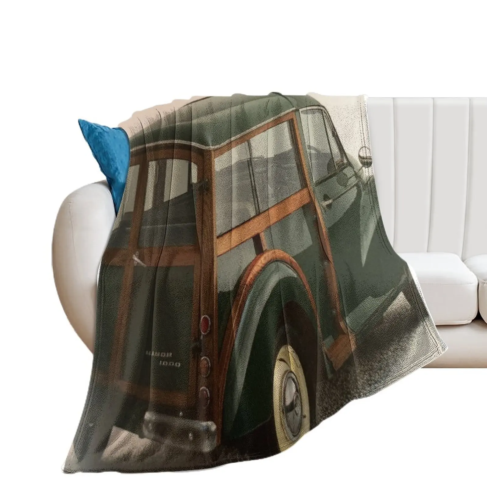 morris minor. Throw Blanket Softest For Sofa Thin Shaggy Blankets