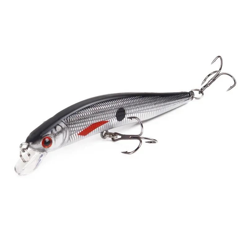 1 sztuk przynęty Minnow Wobbler pływający Bass trolling 100nn 8g sztuczna twarda przynęta Crankbait karp Pesca sprzęt wędkarski przynęty