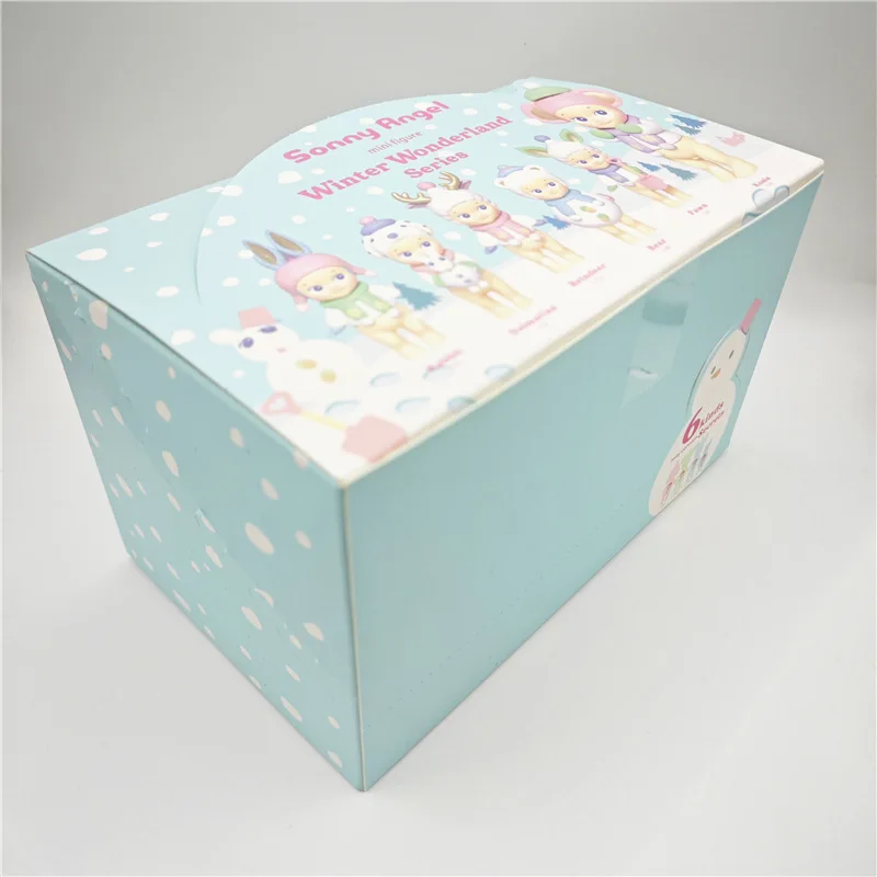 Caja ciega de Sonny Angel, serie del país de las Maravillas de invierno, figuras lindas de niña, modelo coleccionable de PVC, decoración de habitación de muñecas, regalos de navidad, Juguetes