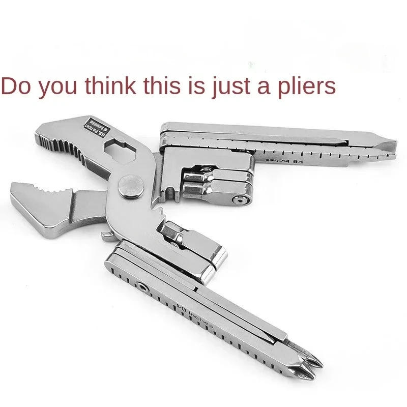 مجموعة أدوات متعددة الوظائف كماشة قابلة للطي محمولة EDC متعددة الأغراض هدية صغيرة إبداعية صغيرة سويسرية