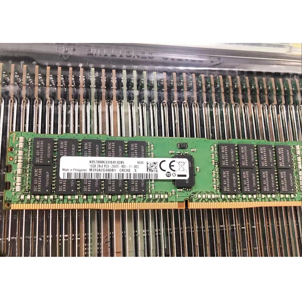 1 PCS M393A2G40DB1-CRC0Q RAM 16GB 2400MHZ 2RX4 PC4-19200 DDR4 For Samsung Server Memory