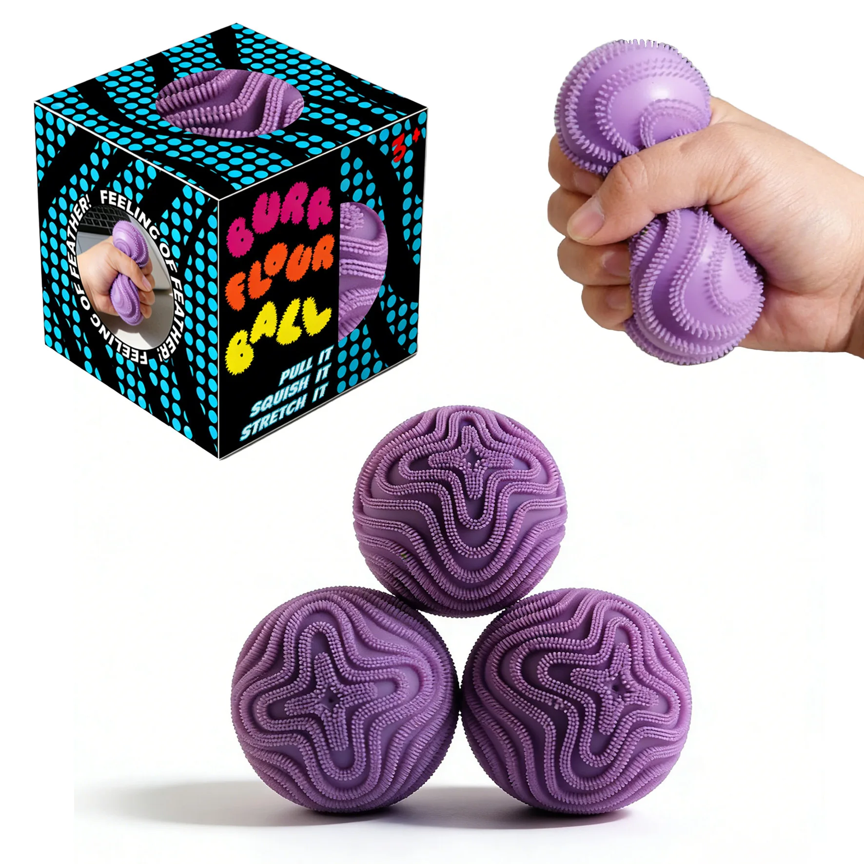 

New Hot Selling Bestsellers Fidget Stress Relief Ball Toy Stress Relieving Fun Mini Toy