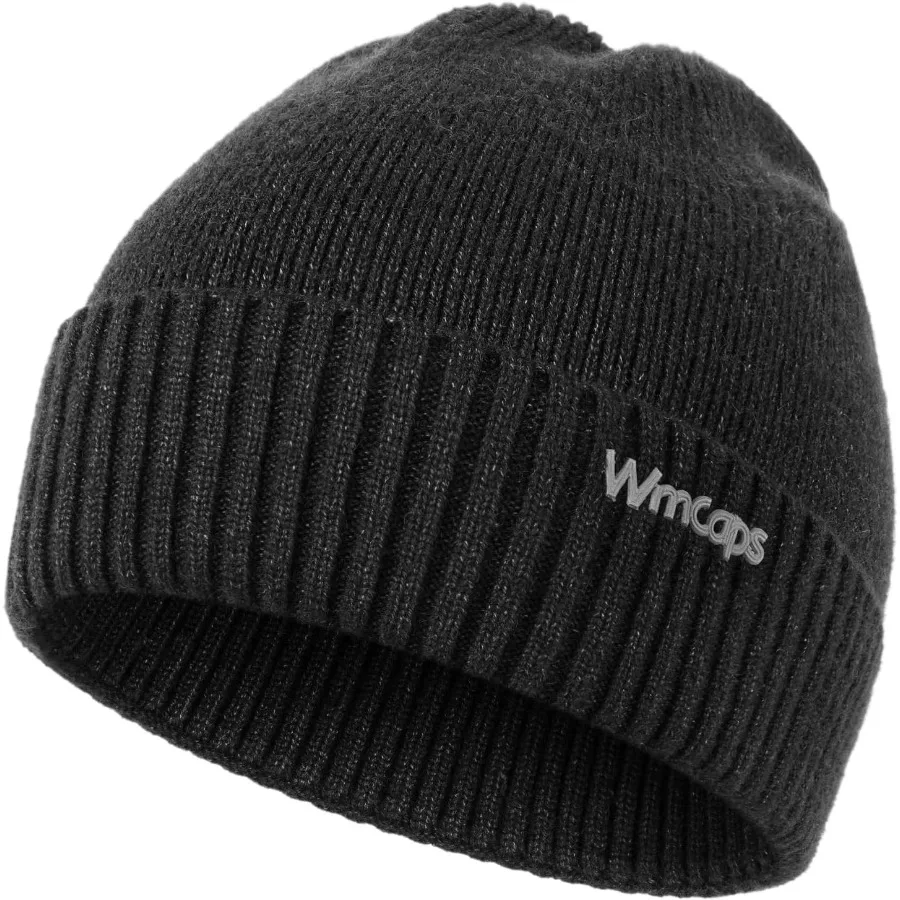 

Wmcaps шапка-бини вязаные шапки для мужчин и женщин, мягкий теплый уникальный материал, зимние чулки, шапка с черепом и светоотражающим логотипом