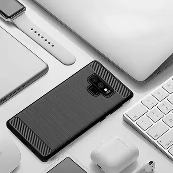Pouzdro pro Samsung Galaxy Note 9 Silikonové TPU nárazníkové karbonové pouzdro pro Samsung Galaxy Note9 N9600 N960F čepice 12 nejlepší prodej displej sm n9600 - №11