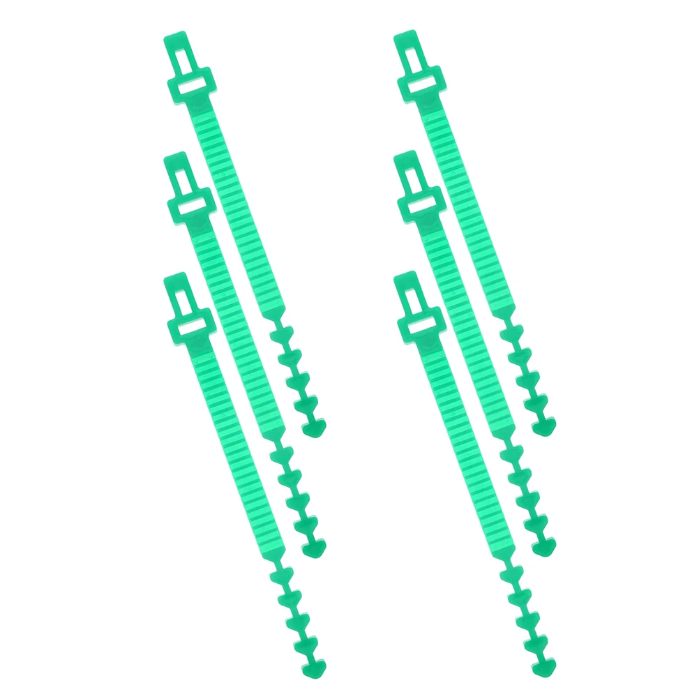 

6 Pcs Plant Ties Tree Straps for Staking Adjustable Soft Garden Tomato Flexible Reusable Heavy Duty Supports Climbing Plants