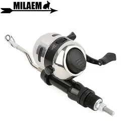 Archery Bowfishing Rod Attachment Reel Seat Spincast Slingshot Fish Hunting Shoot Through Rod Hunting Fishing Accessories