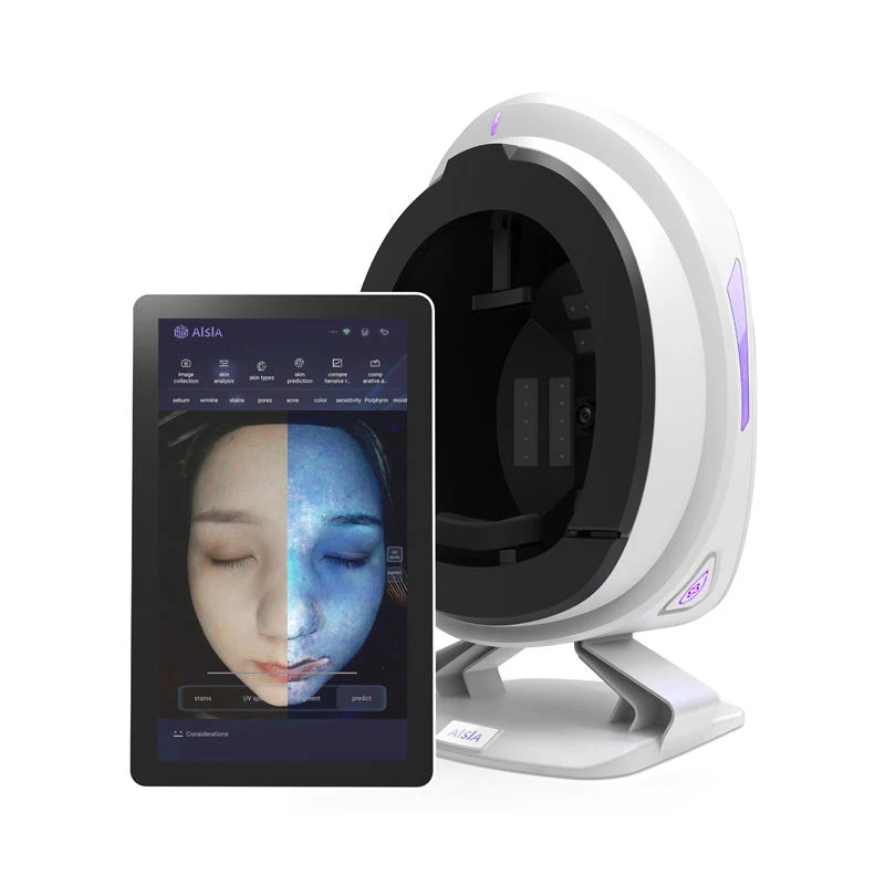 Newest Intelligent 3D Skin Diagnosis System 36 Million Pixels Facial Analysis Machine Moisture Detection Analyzer Salon Use