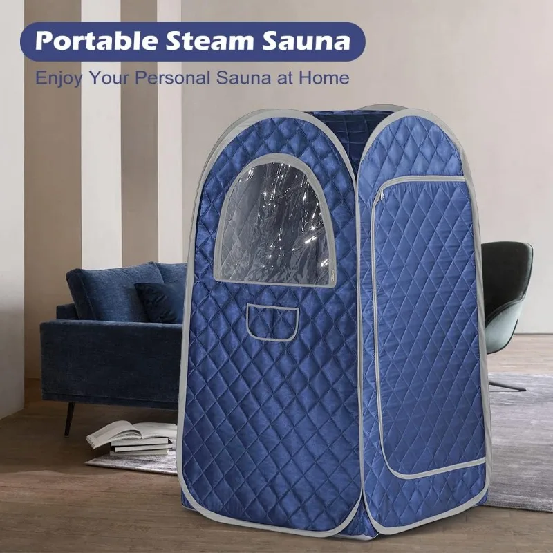 Portable Sauna Tents Newly Upgraded Large Space Sauna, Quick-Folding Sauna Tent (No Steamer Included)