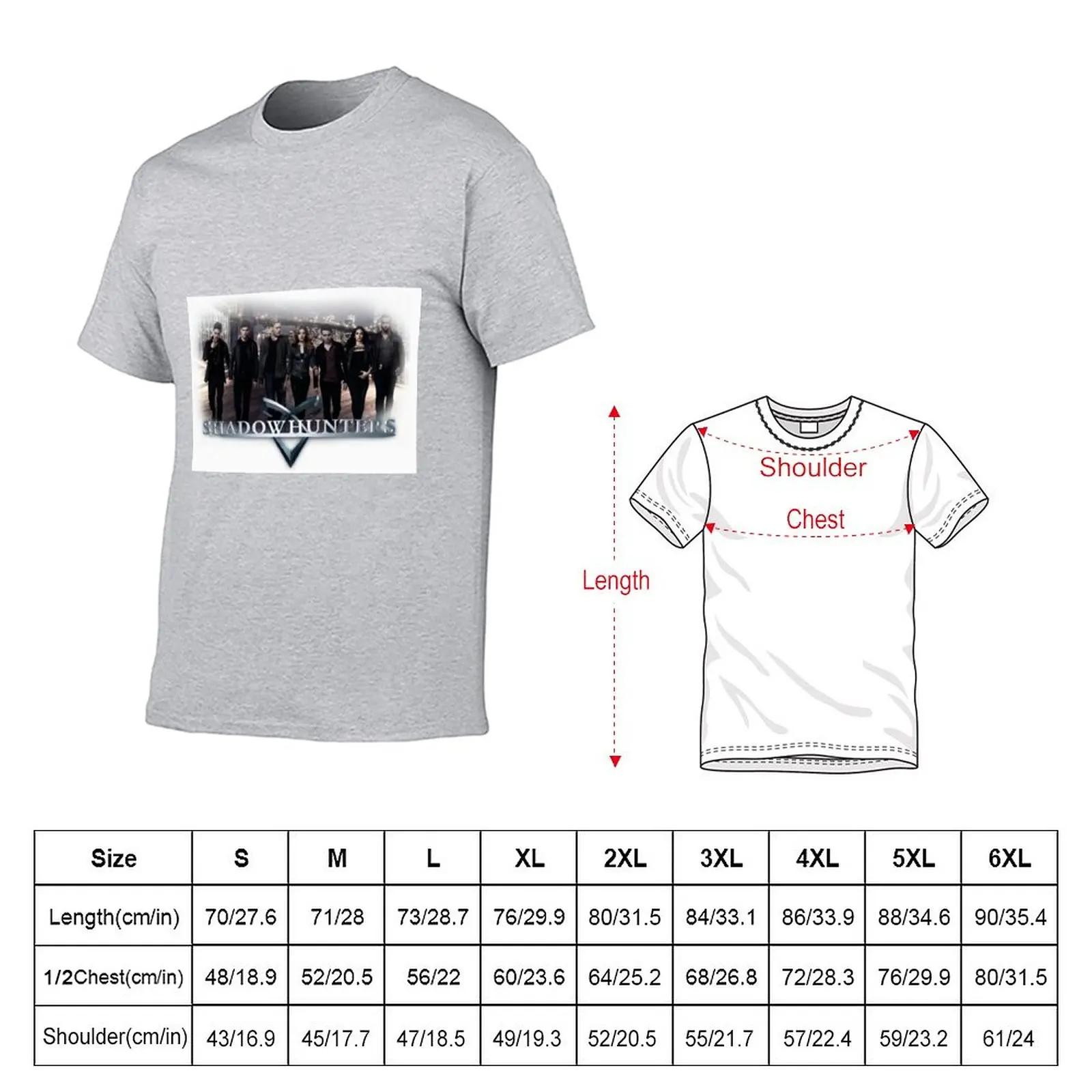 Shadowhunters season 2 cast T-Shirt graphics t shirt mens workout shirts