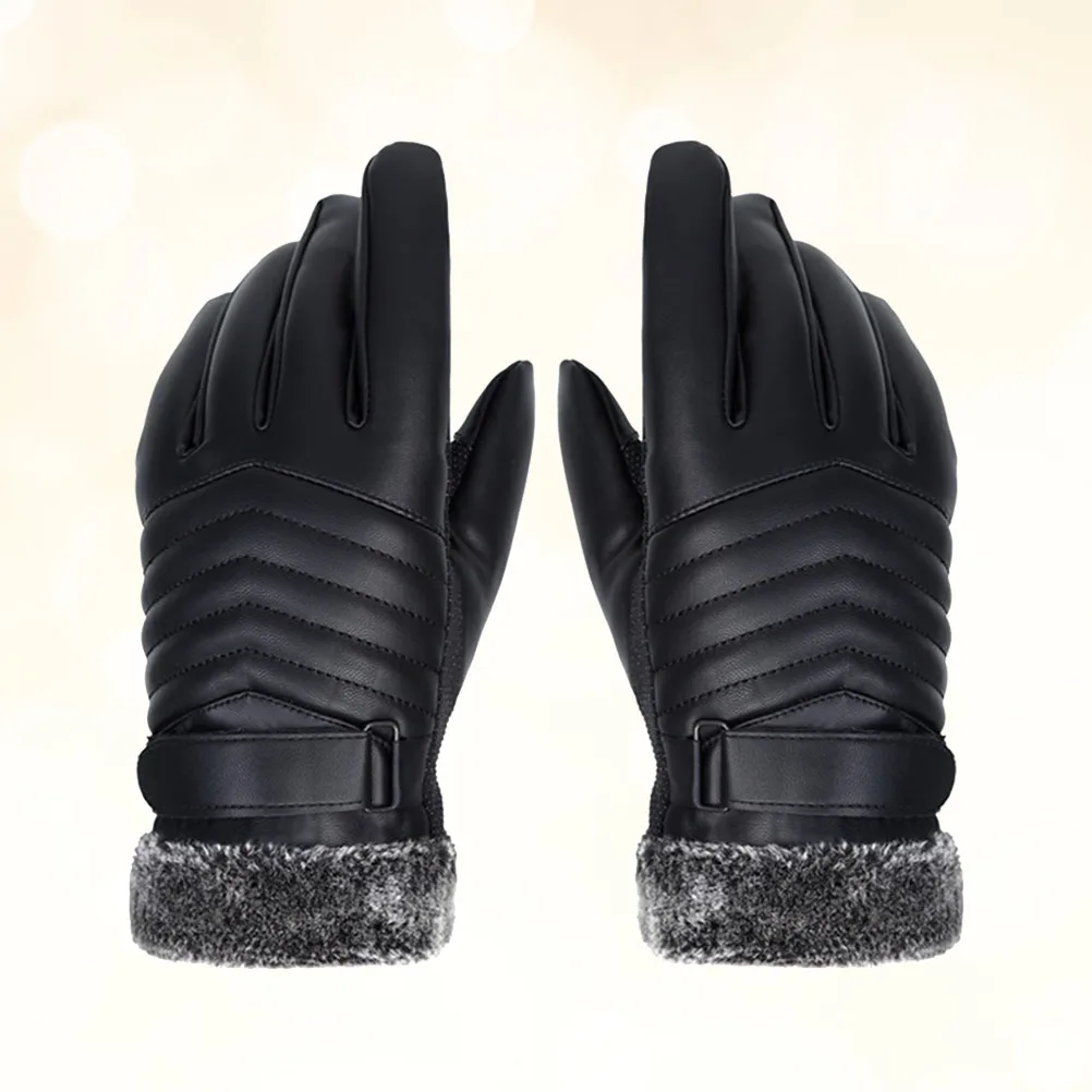 

Thickened Screen Gloves For Cycling Winter Sports Outdoor Hiking Climbing Anti-Slip Impact Resistant Protection