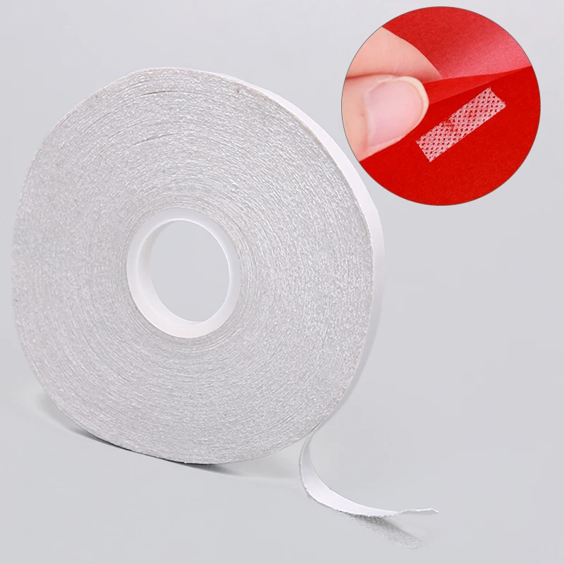 

White Double-Sided Water-Soluble Adhesive Tape – Secure Hold And Easy Dissolve For Hand Stitching