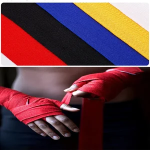 Băng Boxing Băng bọc cho nam và nữ, thắt lưng thể thao, taekwondo, găng tay tay, đai chiến đấu, 2,5 m, 5m 8 Fringe Găng tay bán hàng chính - 5