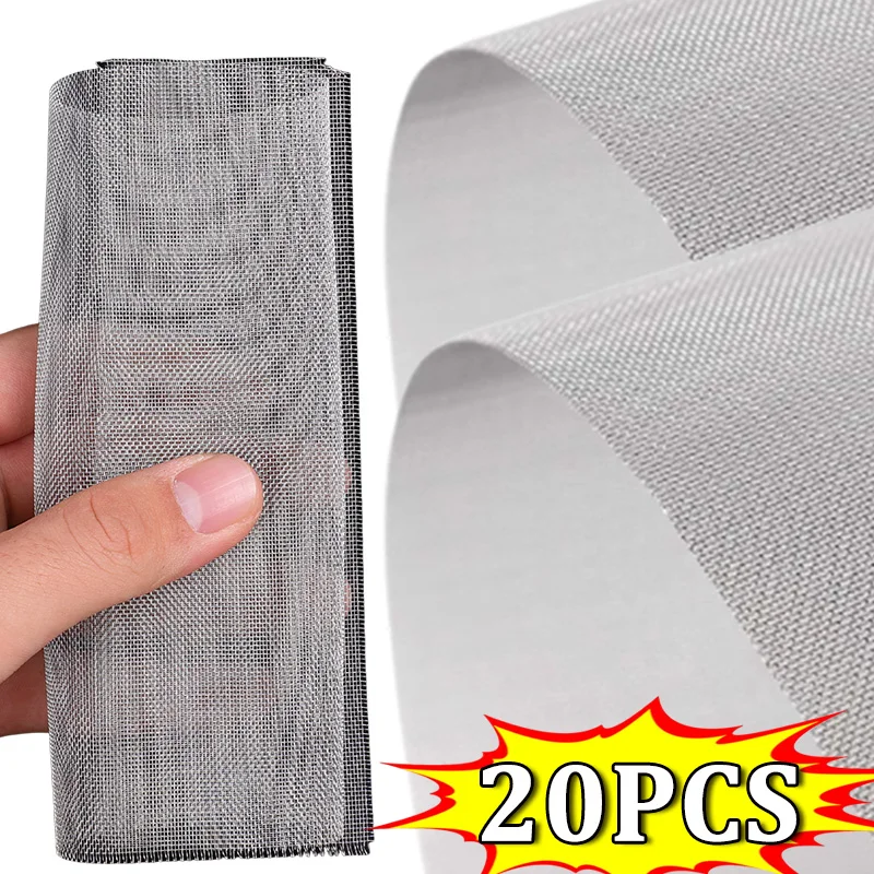 

5-20PCS Car Bumper Hole Crack Patches Trimmable Welding Wire Mesh for Car Repair Welding Machine Stainless Steel Repair Mesh